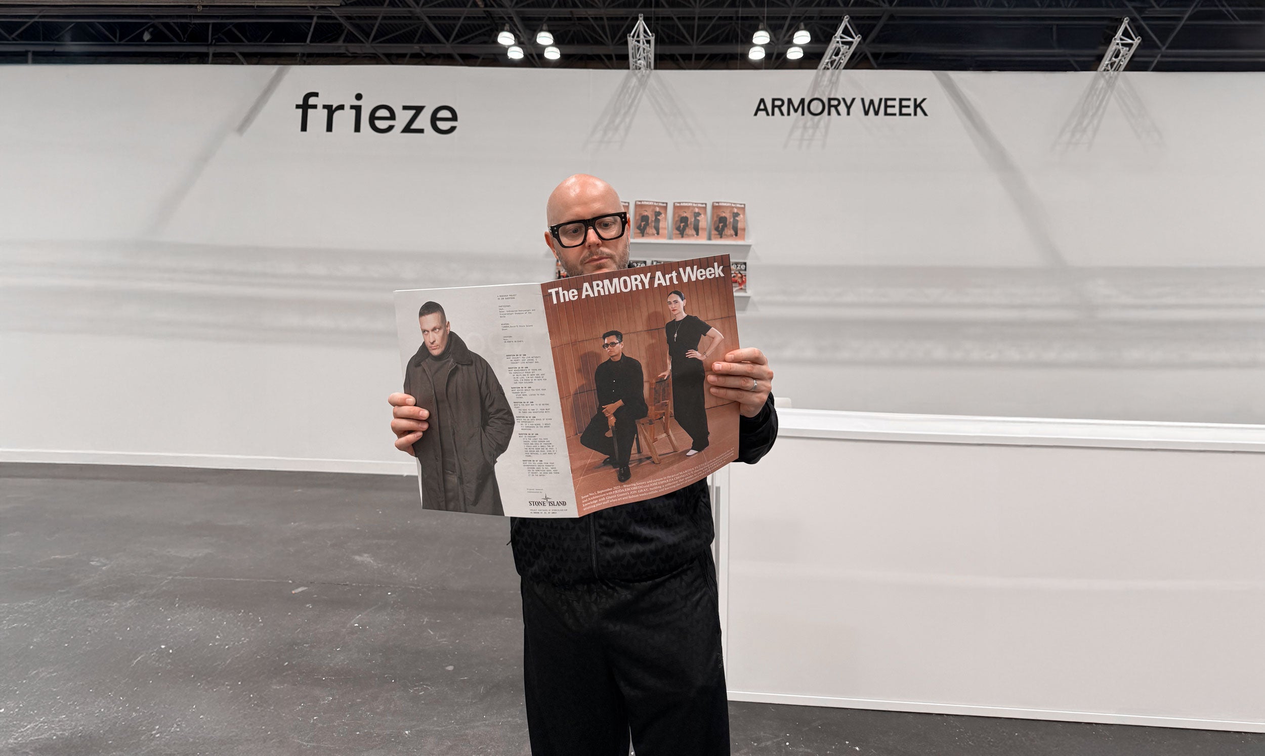 Lincoln Townley at The Armory Show, New York