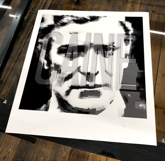 Michael Caine (Chrome Edition) - Print (ICONS Collection)